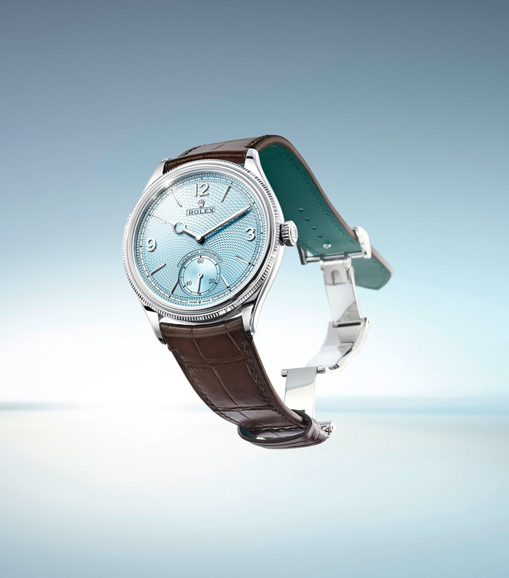 Rolex1908, platinum, polished finish