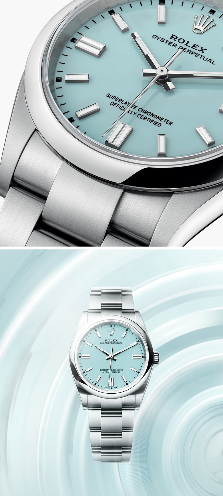 Rolex Oyster Perpetual, Oystersteel