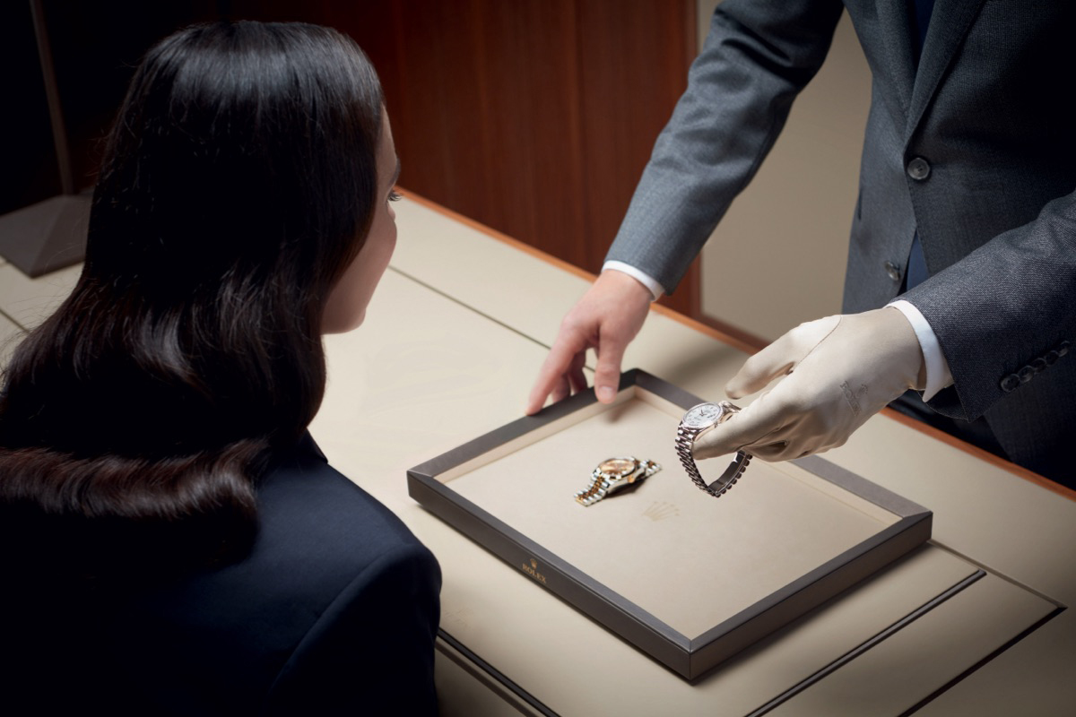 Presenting rolex watches