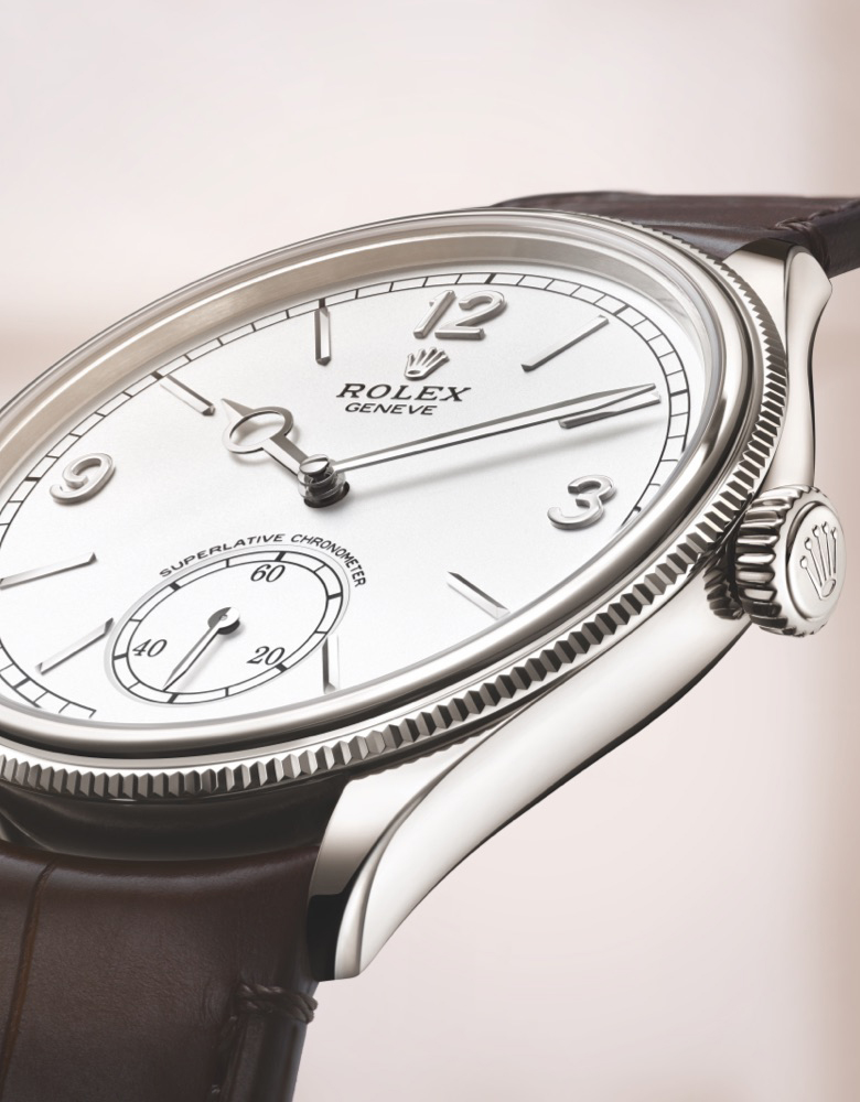 Rolex 1908 yellow gold, polished finish