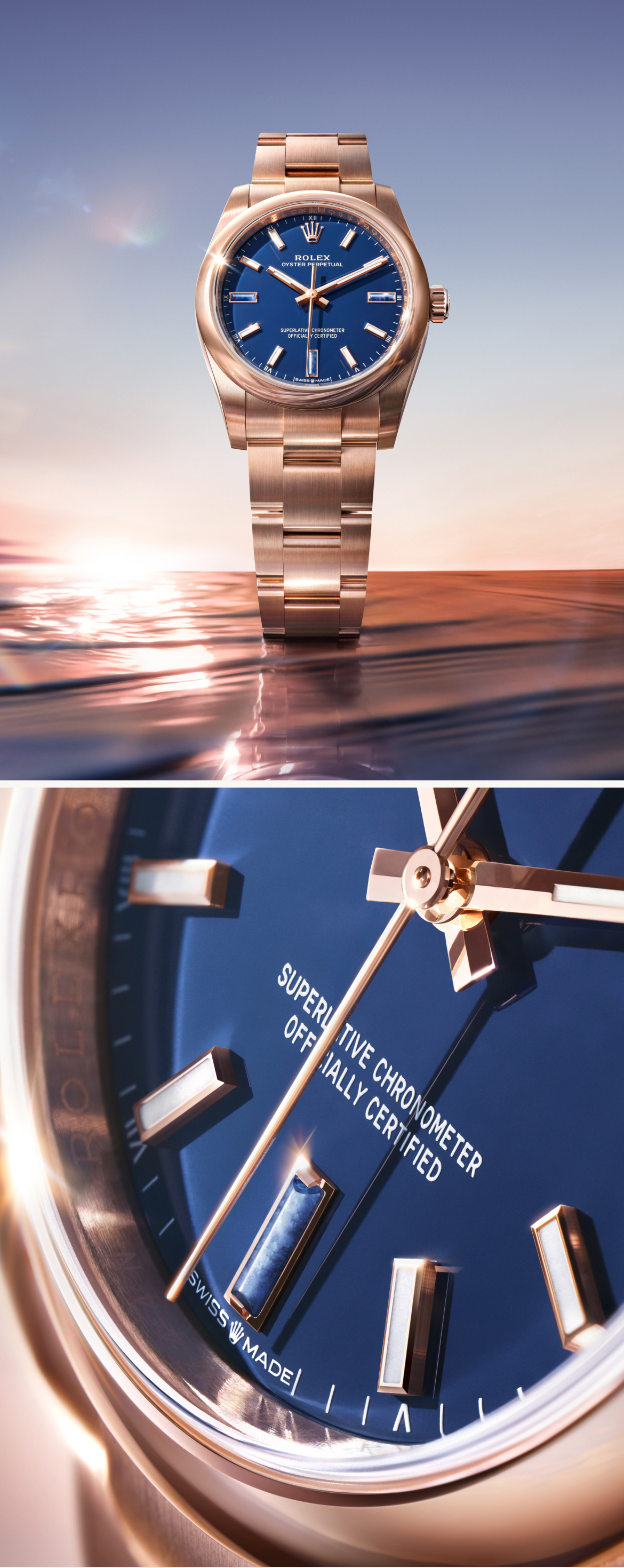 New Rolex Oyster Perpetual 28 & 34 Dyptique 1 Portrait