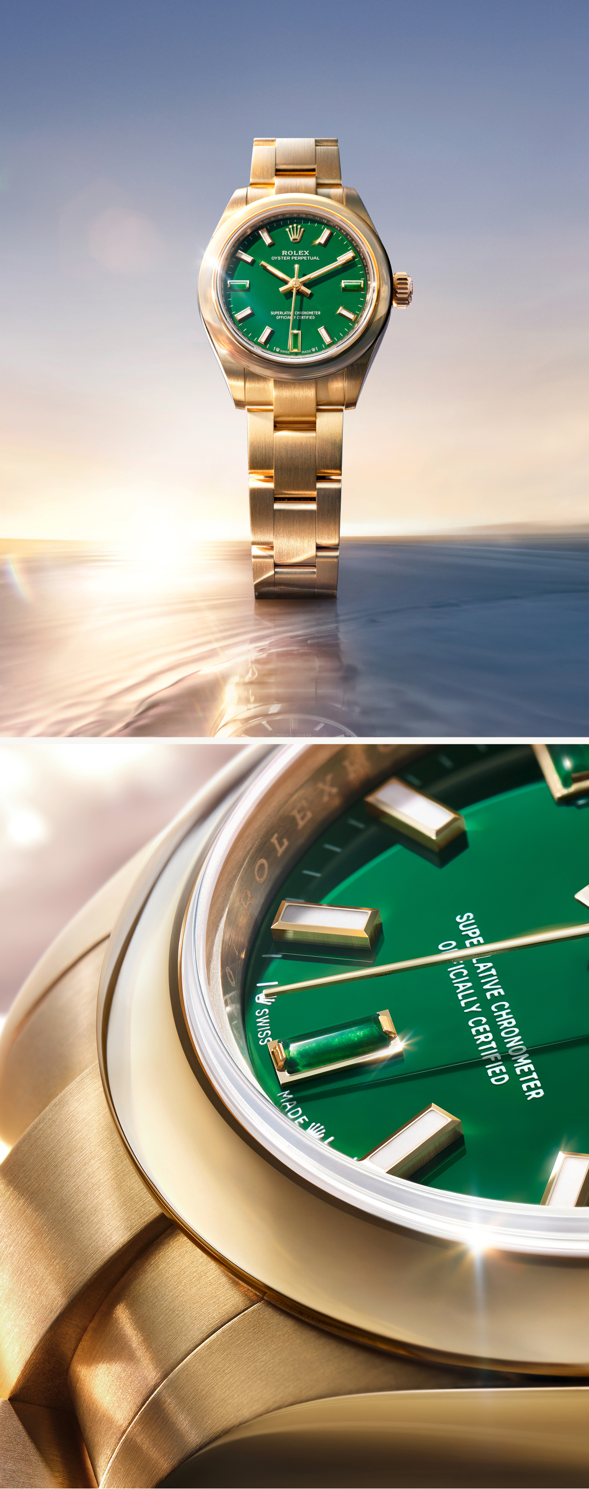 New Rolex Oyster Perpetual 28 & 34 Dyptique 2 Portrait